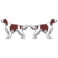 Signmission Irish Red And White Setter Dog Decal, Dog Lover Decor Vinyl Sticker D-24-Irish Red And White Setter